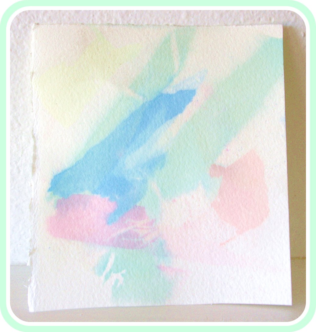 Simply Montessori Collage Staining with Tissue Paper