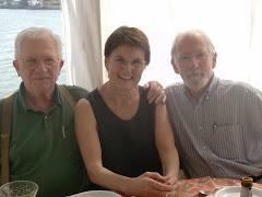 Fred, Gen and Bill aboard POTLUCK