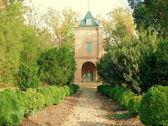 The path George and Martha walked on their wedding day.