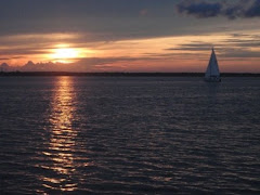 Sunset over Lake Monroe