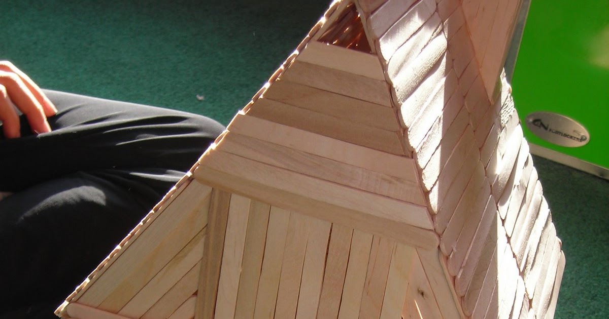 She Who Makes Create a Popsicle Stick Doll House