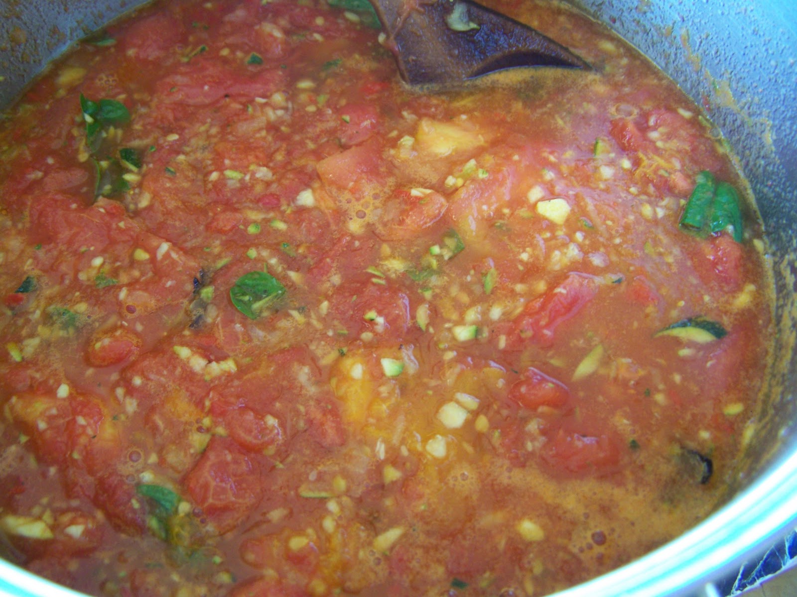 A Handmade Life Freezing Stewed Tomatoes