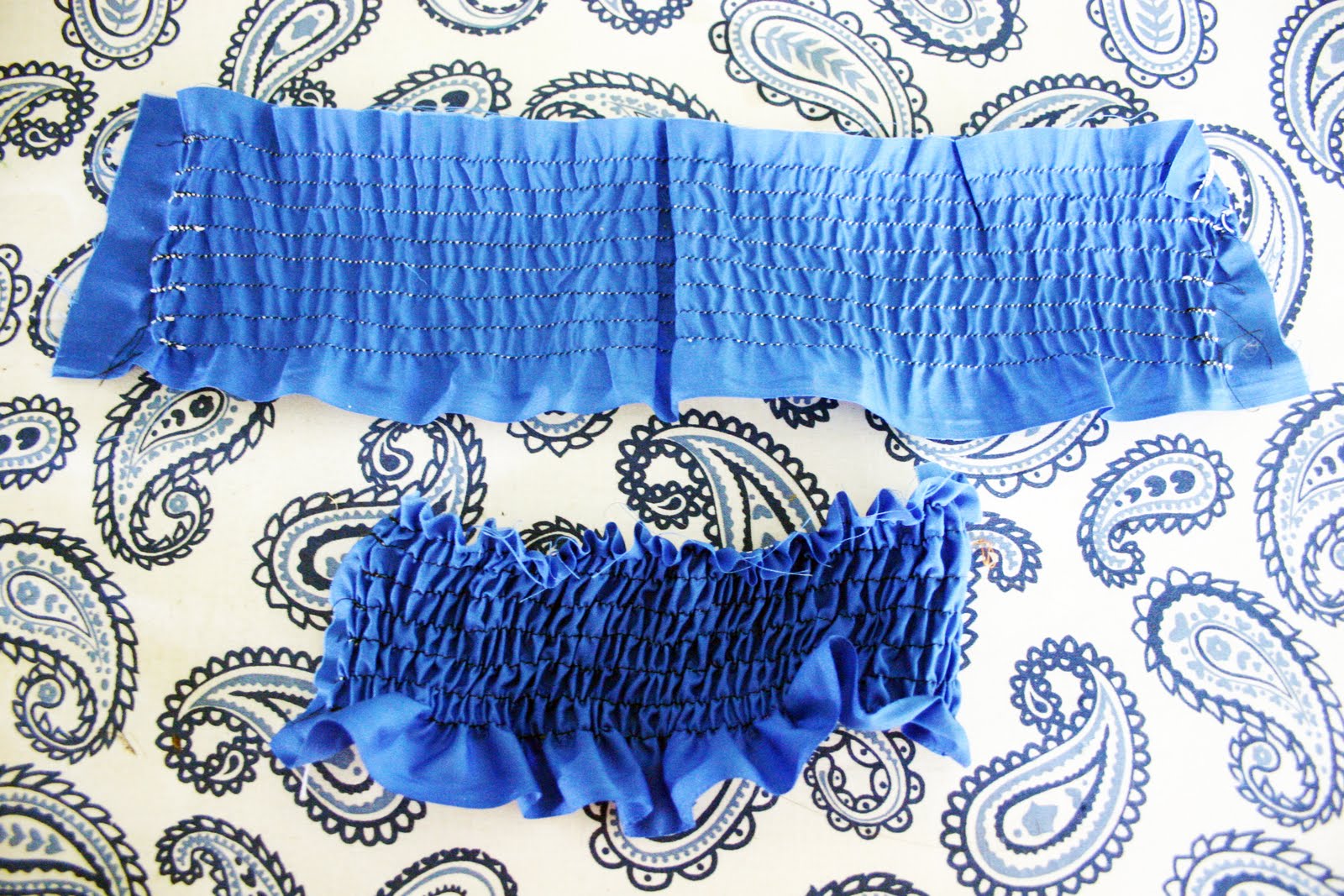 Grosgrain Shirring With Your Brother