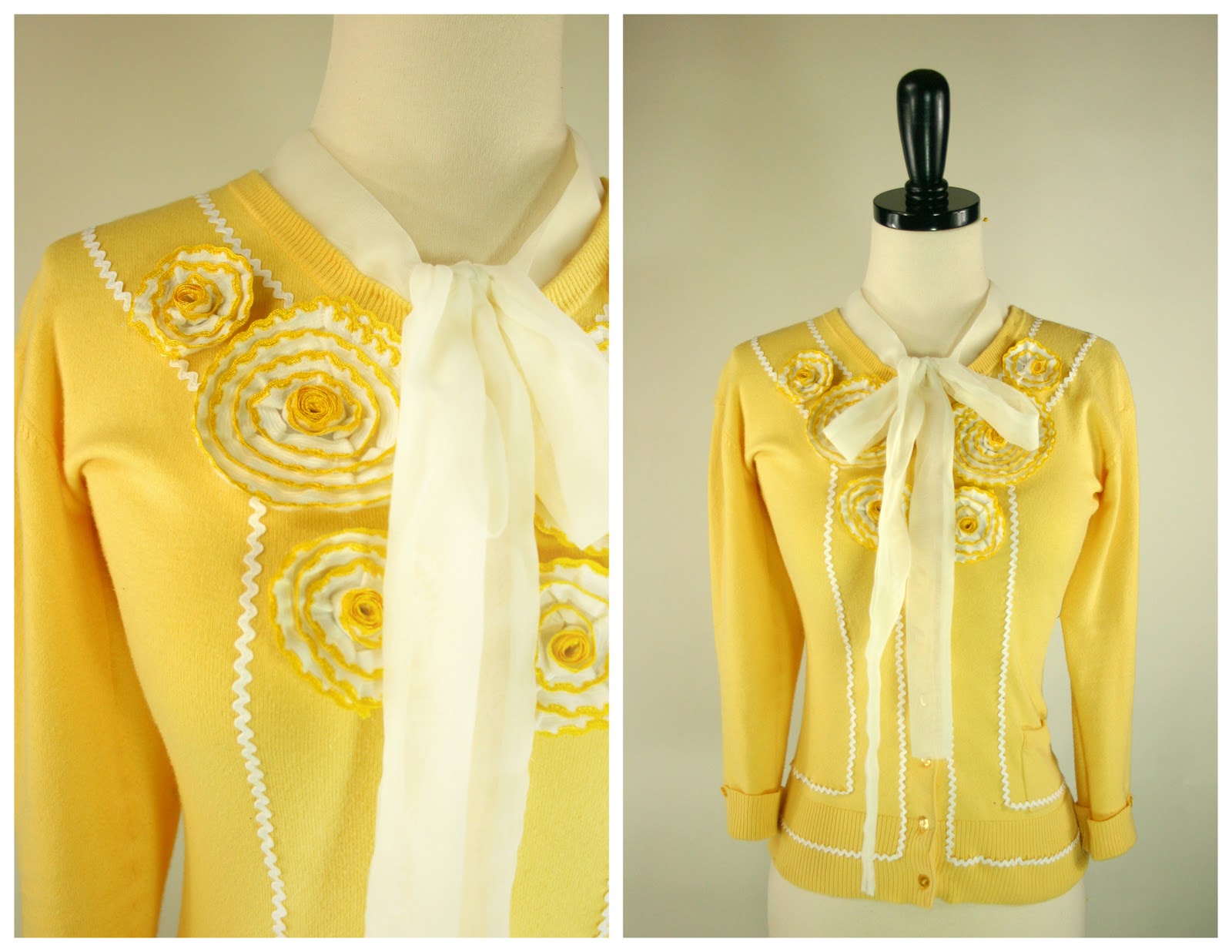 Grosgrain Embellish Knit Month Day 20