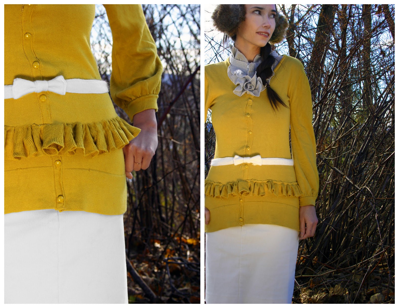 Grosgrain Embellish Knit Month Day 26