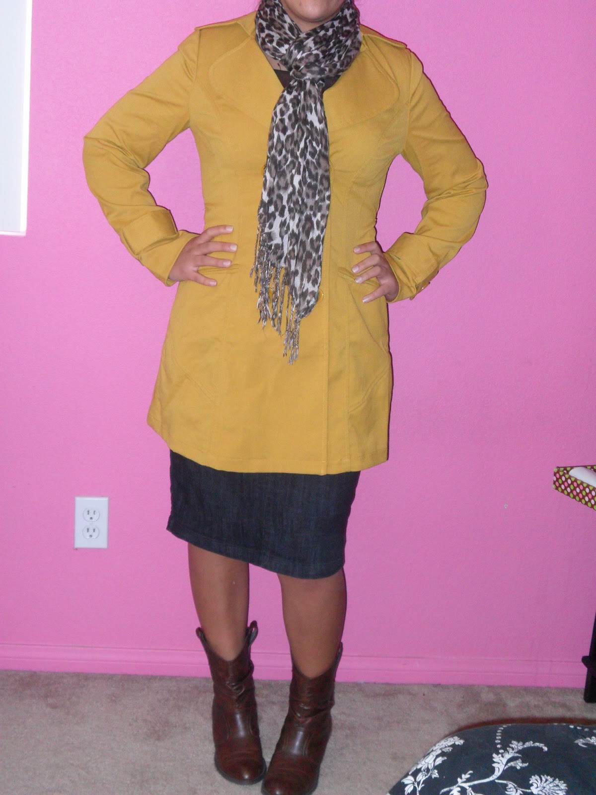 Pentecostal Chicks ) How to wear YELLOW Trench Coat ;)