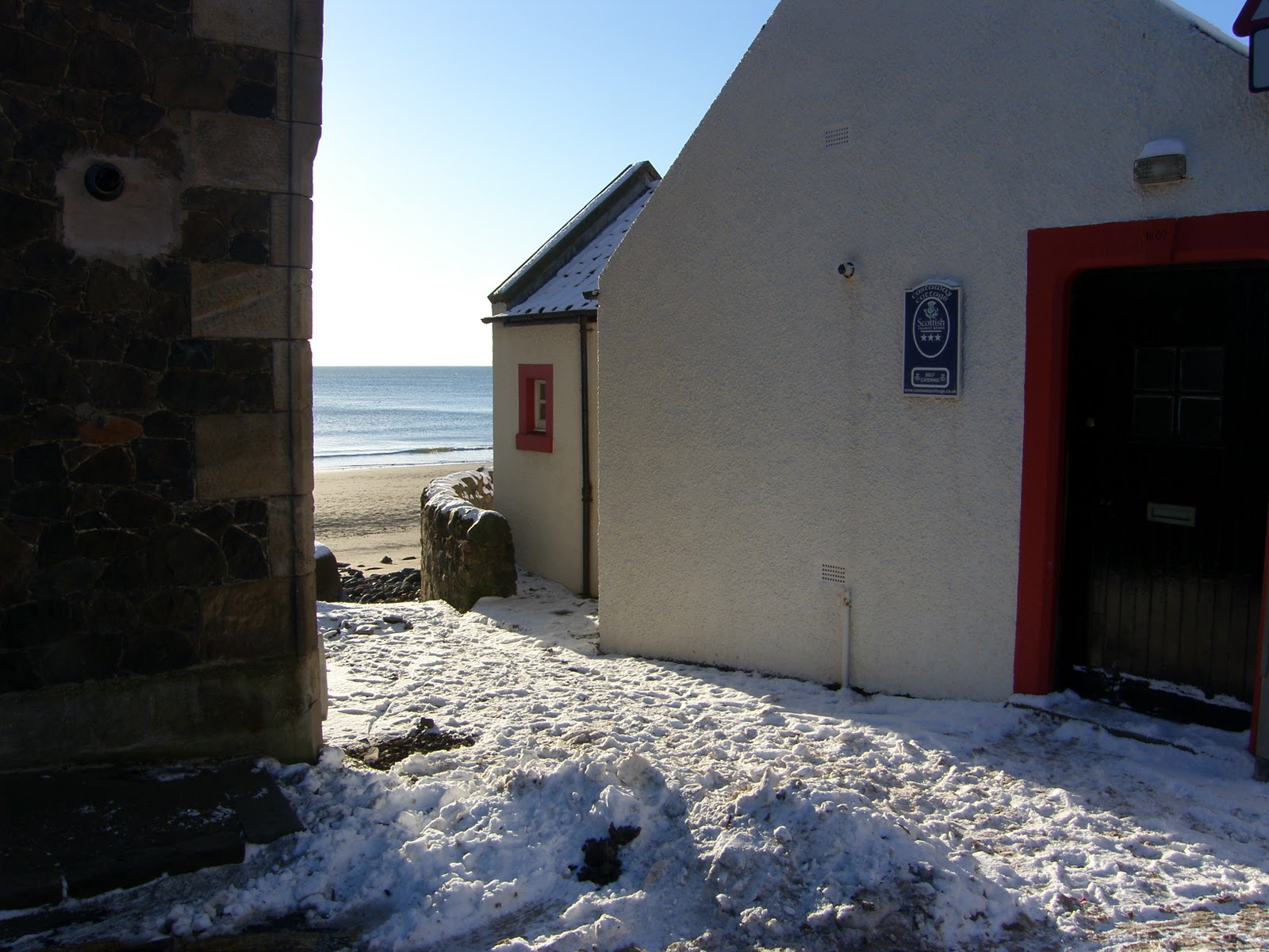 Holiday Cottage Fife Scotland December 2010