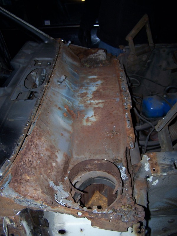 1966 Mustang Coupe Restoration Cowl repair is complete