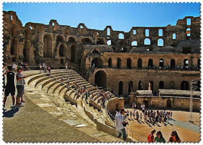 Amfiteatern i El Jem