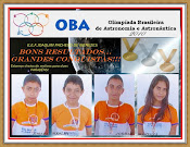 Medalhas para alunos da nossa escola na OBA