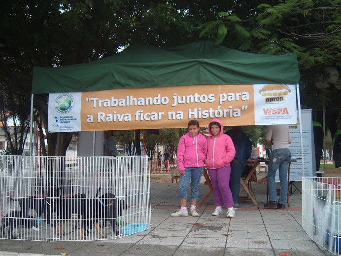 ATIVIDADES NA PRAÇA 07 NO DIA MUNDIAL DE COMBATE À RAIVA