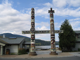 contemporary totem poles