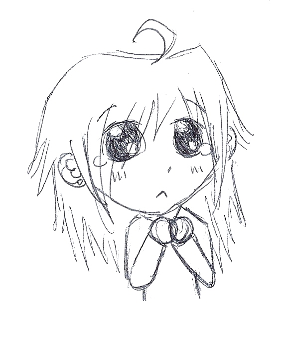 Sad Anime Chibi