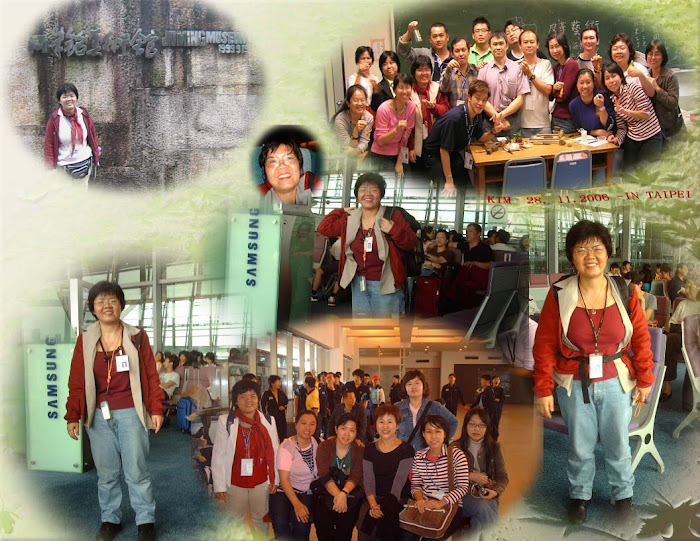 2006年庄老师参加台湾师范大学课程的照片