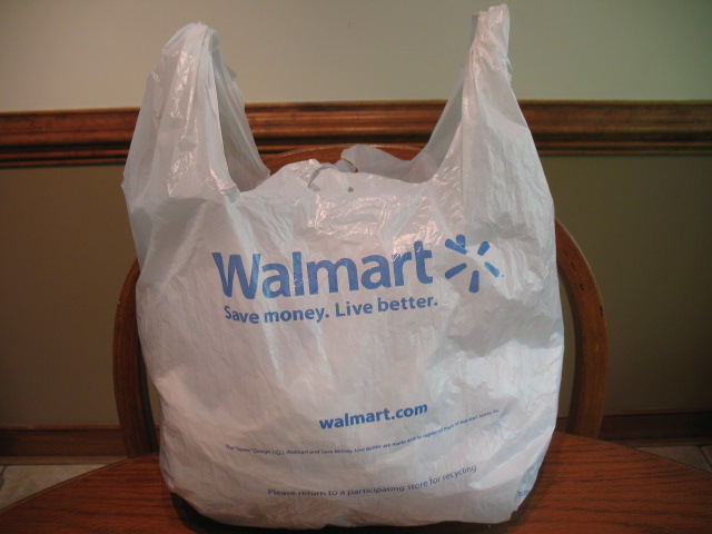 Walmart Bag - Five Dollars! 