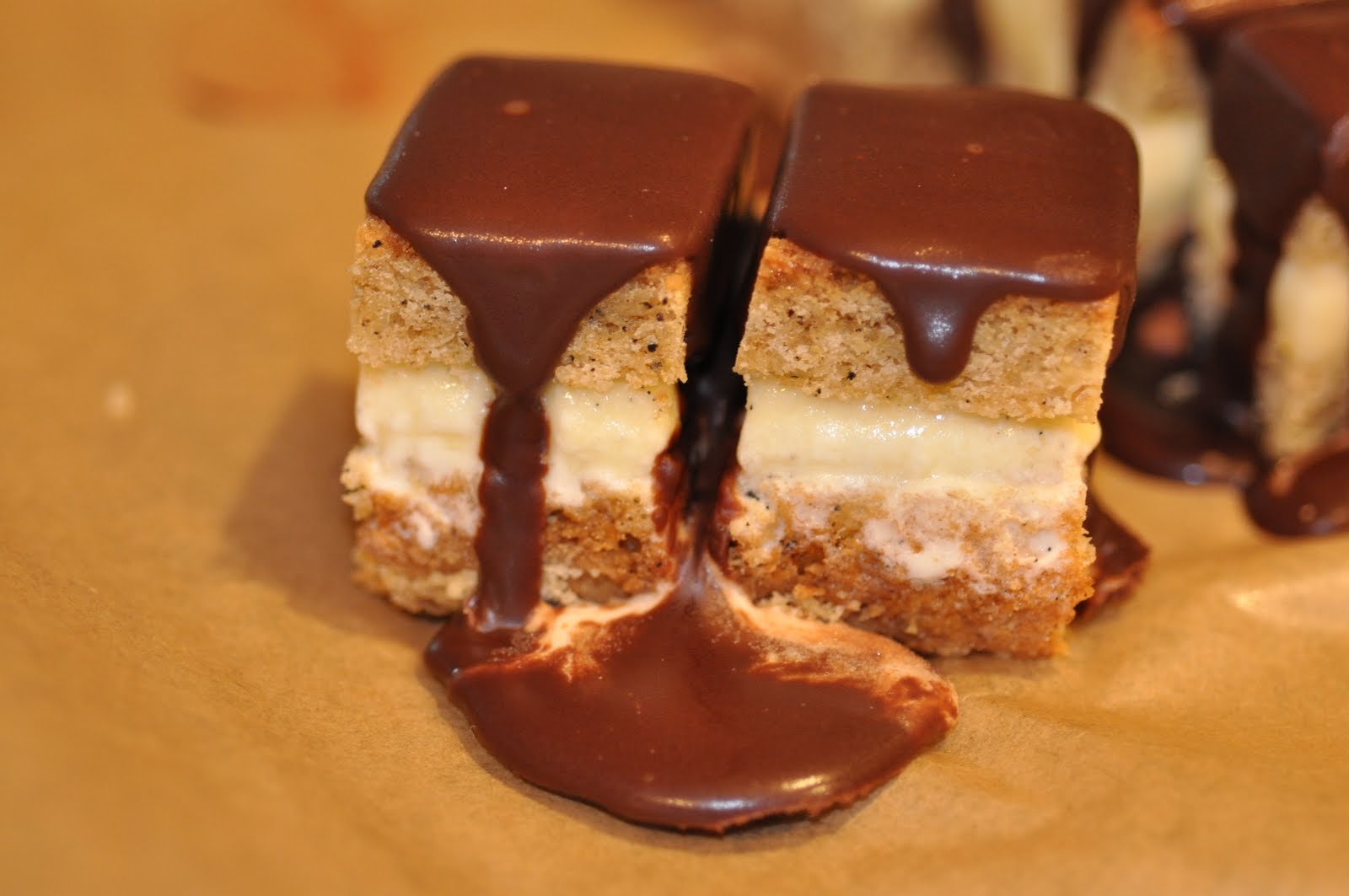 Lethally Delicious Daring Bakers Ice Cream Petit Fours