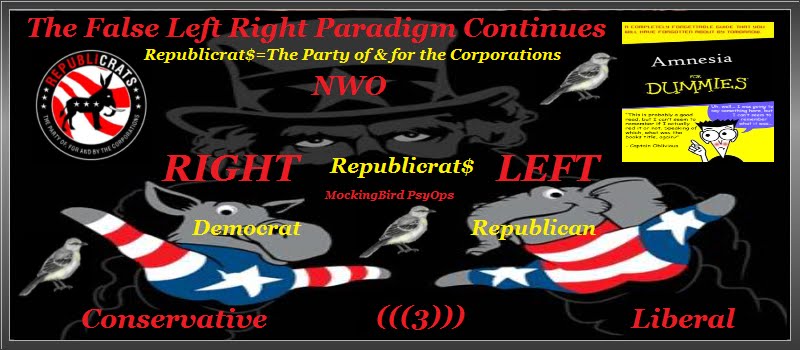 Saturday, November 23, 2009 - The False Left Right Paradigm Continues!!!