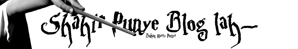 -blog ni shahir punye-