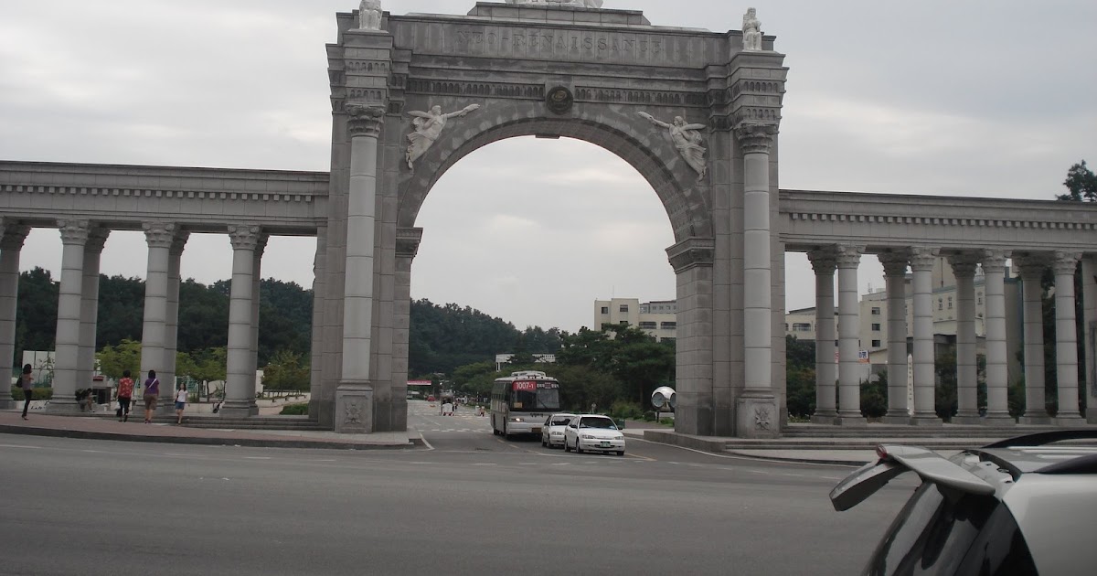 Michael in Südkorea Kyung Hee University Global Campus