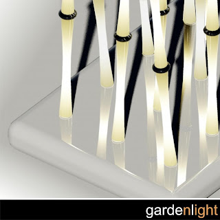 Modern Outdoor Bamboo Garden light decoration ideas