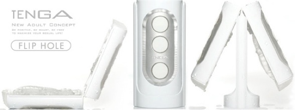 Мастурбатор Tenga Flip Zero, белый E26309 - Tenga - Не анатомические мастурбаторы - Купить