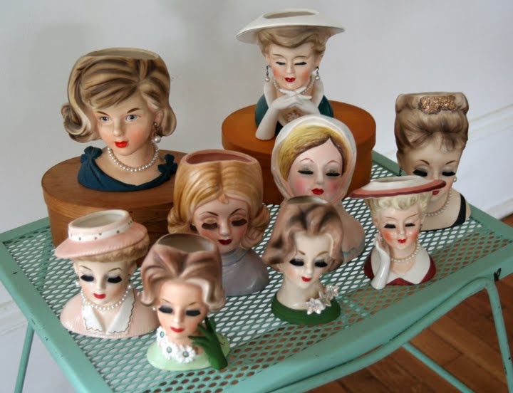 I Love Collecting LADY HEAD VASES