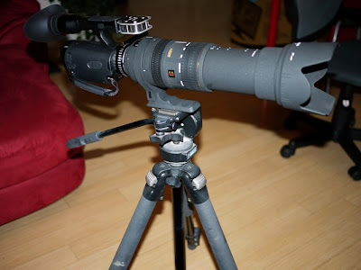 sony nex vg10 camcorder sigma bigma 50-500