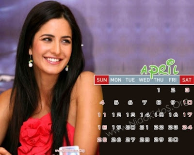 hot calendars 2010. Katrina Kaif 2010 Desktop
