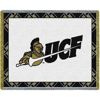 UCF Knights throw blanket.
