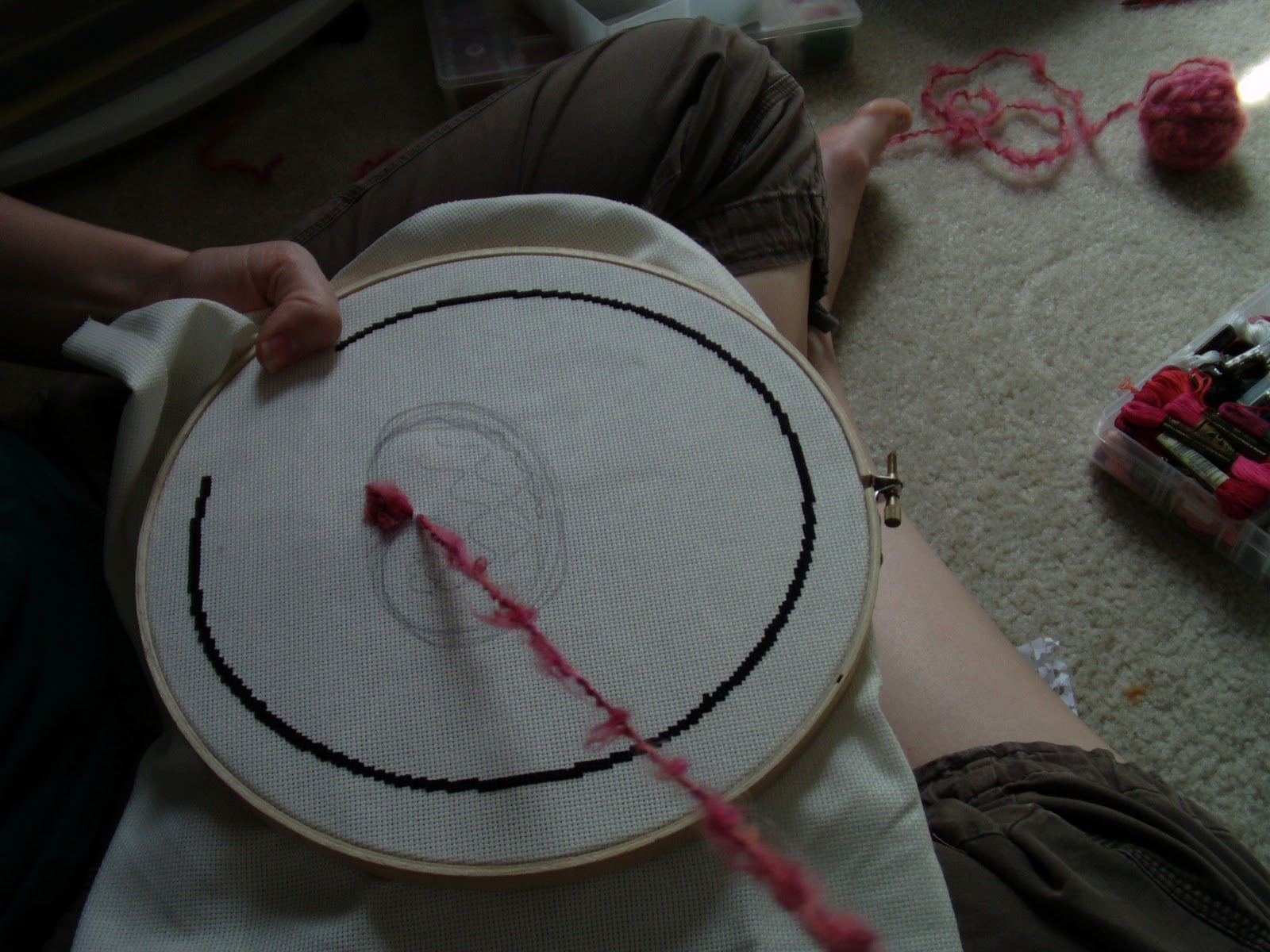 needle point zombie craft