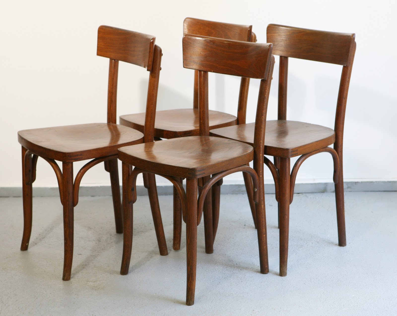 BAOS LOT DE 4 CHAISES BISTROT