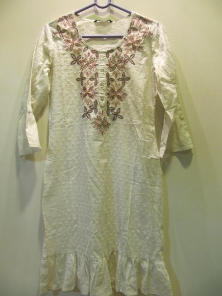 patern cotton kurta rm 70.