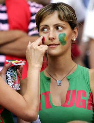 Portugal female soccer fans