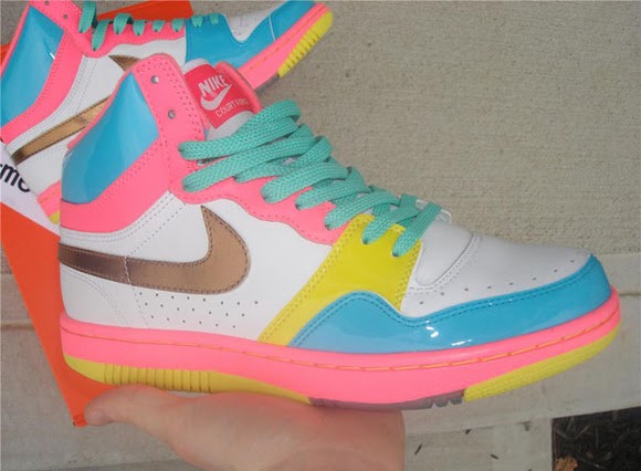 girls high top nikes