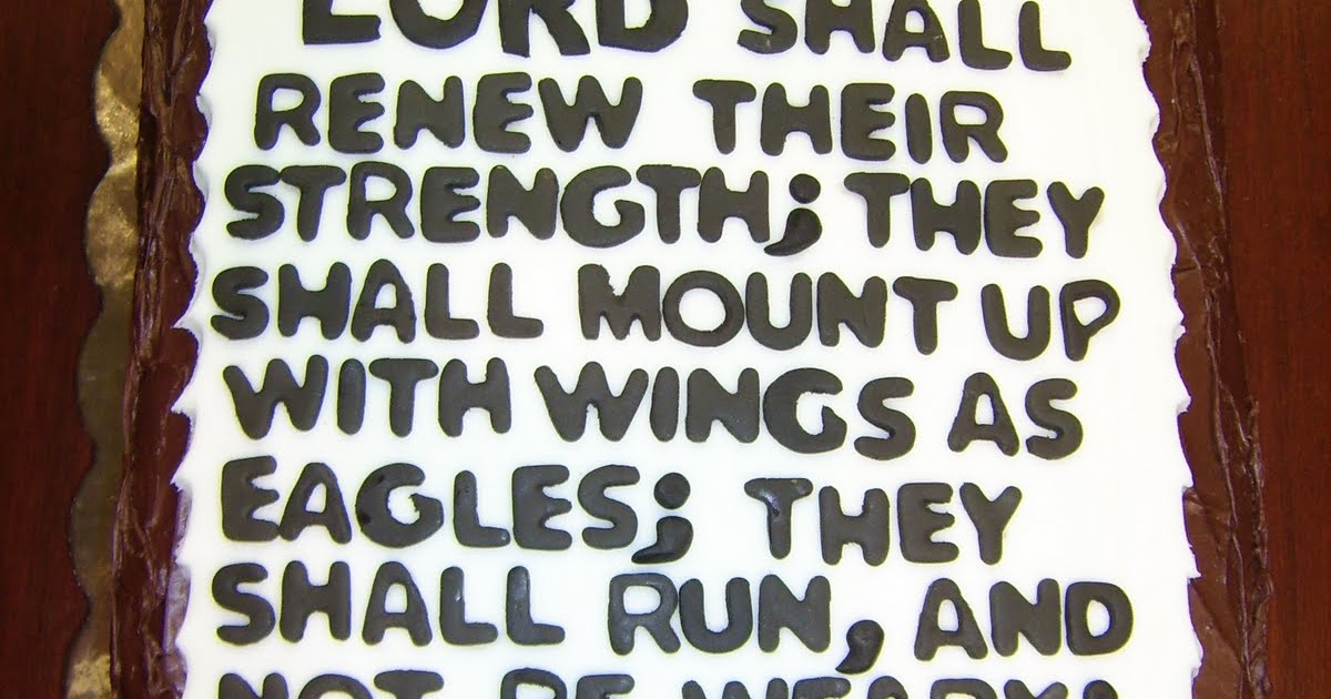 Cakes By LAM Designs Bible Verse Cake