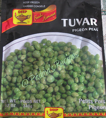 koora kaaya padma recipes peas fresh pigeon cups