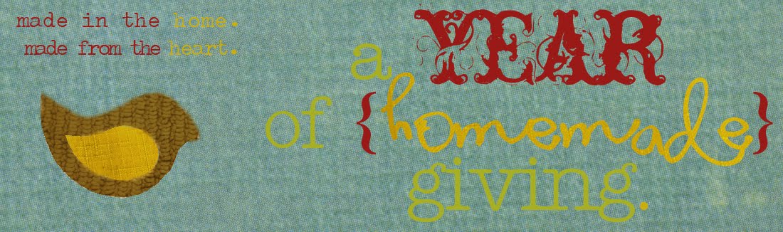 A Year of Homemade Giving