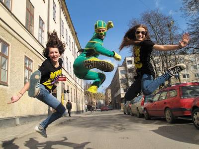 Kicken Andersson hoppar högt