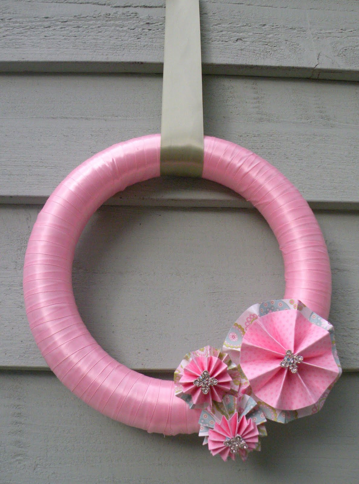 Icing Designs DIY ribbon and rosette wreaths!