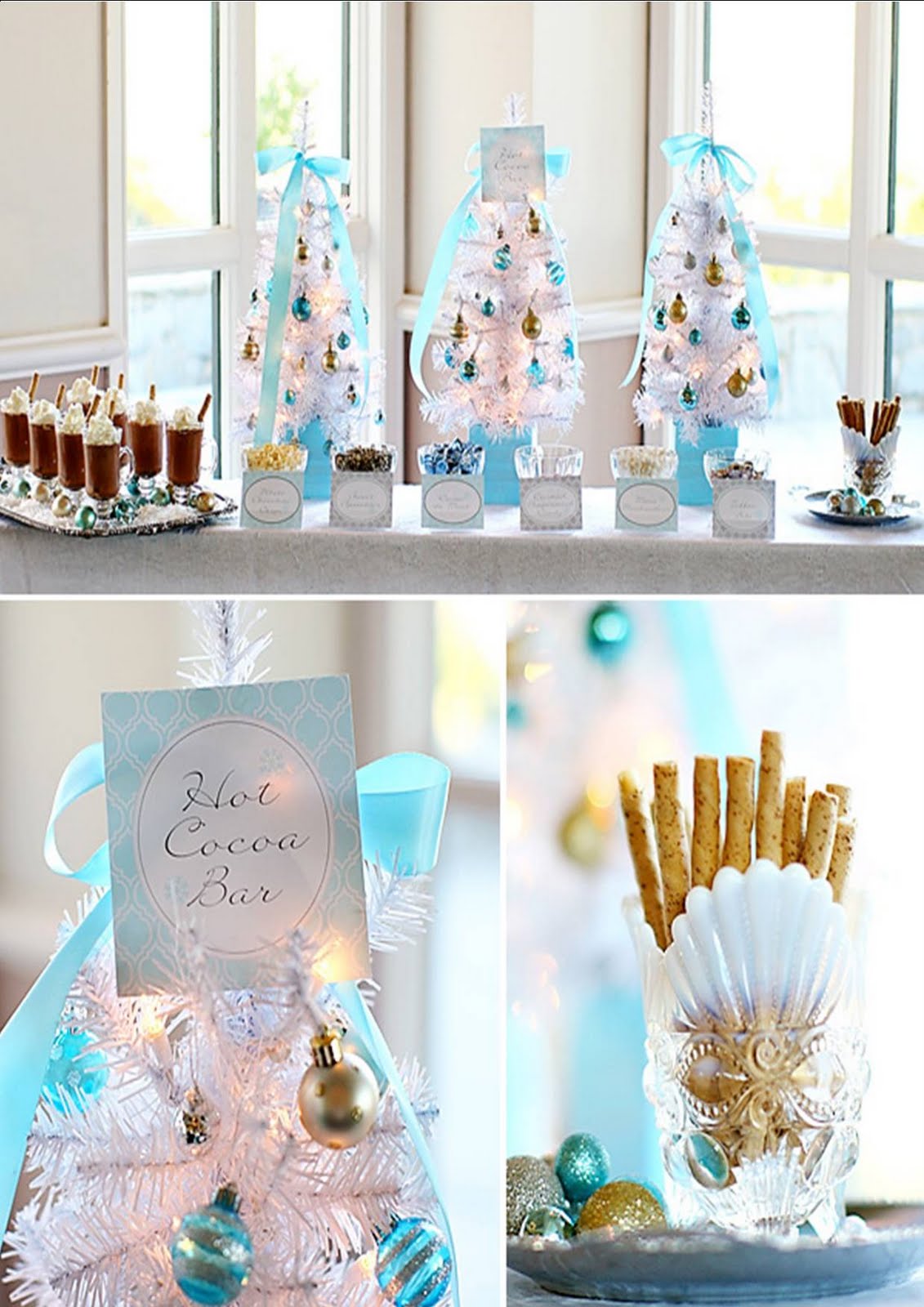 Icing Designs: Beautiful Holiday Dessert Display!