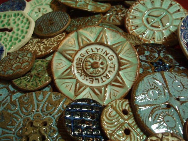 Hand Made Ceramic Buttons