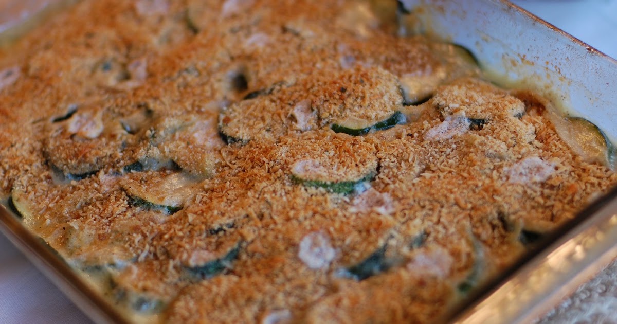 Barefoot and Baking Zucchini Gratin