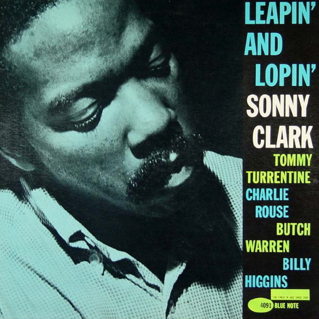 sonny clark - leapin' and lopin' (sleeve art)
