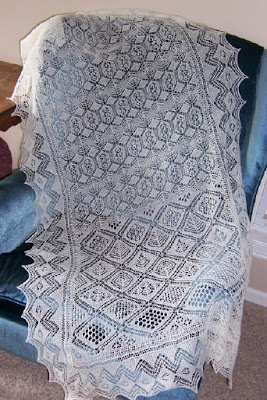 Shetland Lace Knitting From Charts By Hazel Carter