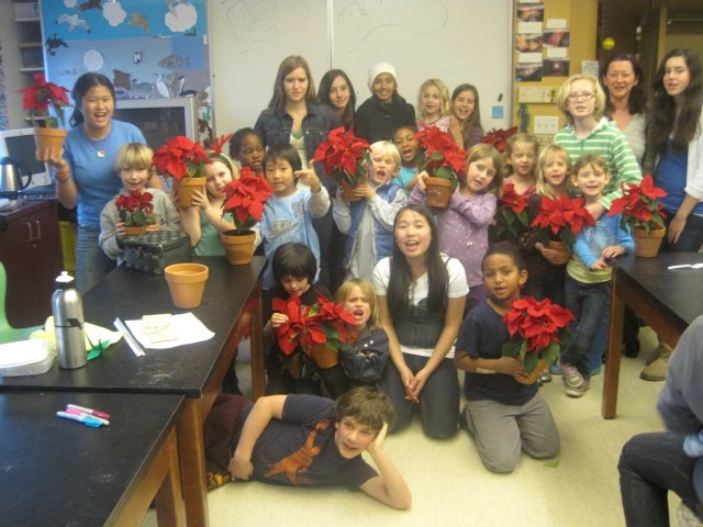 Happy Holidays From the Garden Club and 1st Grade Gardeners!