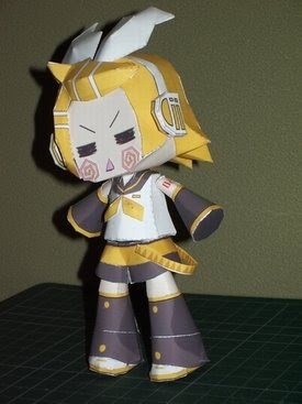 Papercraft World: Another cute anime papercraft | Paper Models | Free