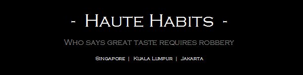 - Haute Habits -