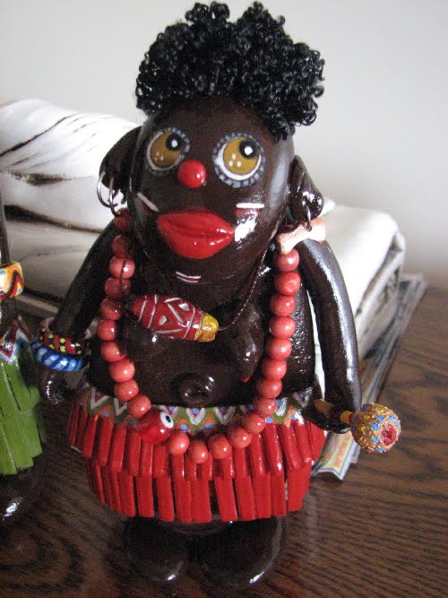 TAŞ BEBEK YAPIMI AFRİKALI