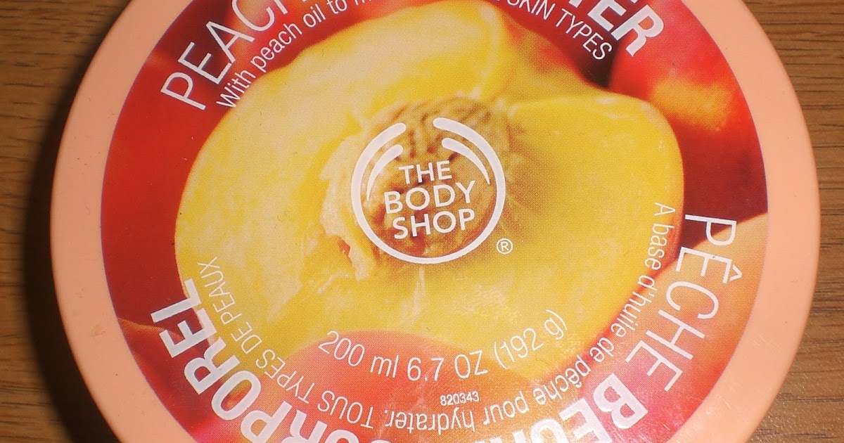 Cotton Candy Fro The Body Shop (Vineyard) Peach Body Butter