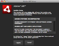 Adobe AIRをMac OS Xにインストールしてみた。
